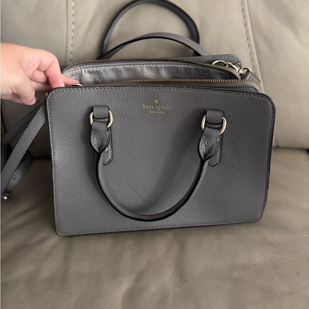 Kate Spade Charcoal Satchel